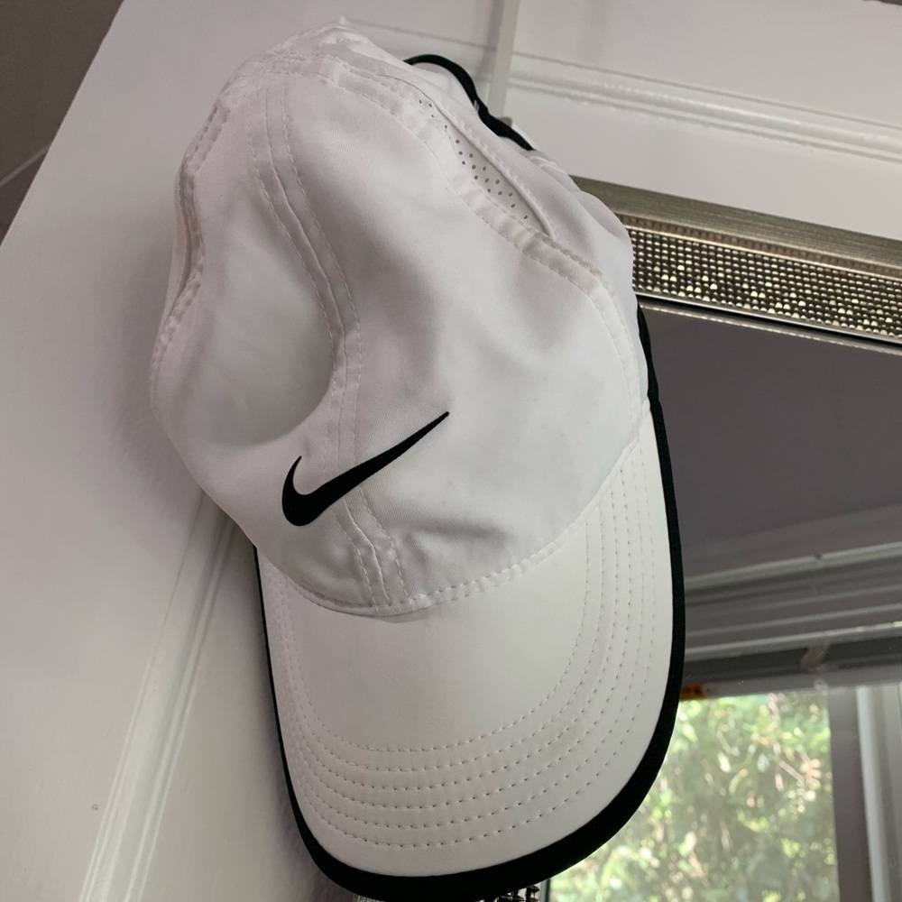 White Nike hat